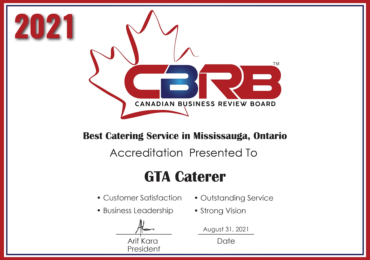 GTA Caterer Buisness Review Board